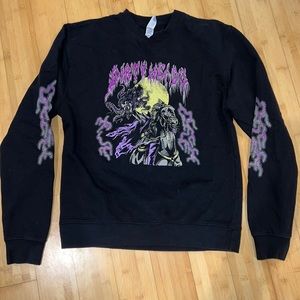 Dirty Heads black crew neck sweatshirt size Small unisex